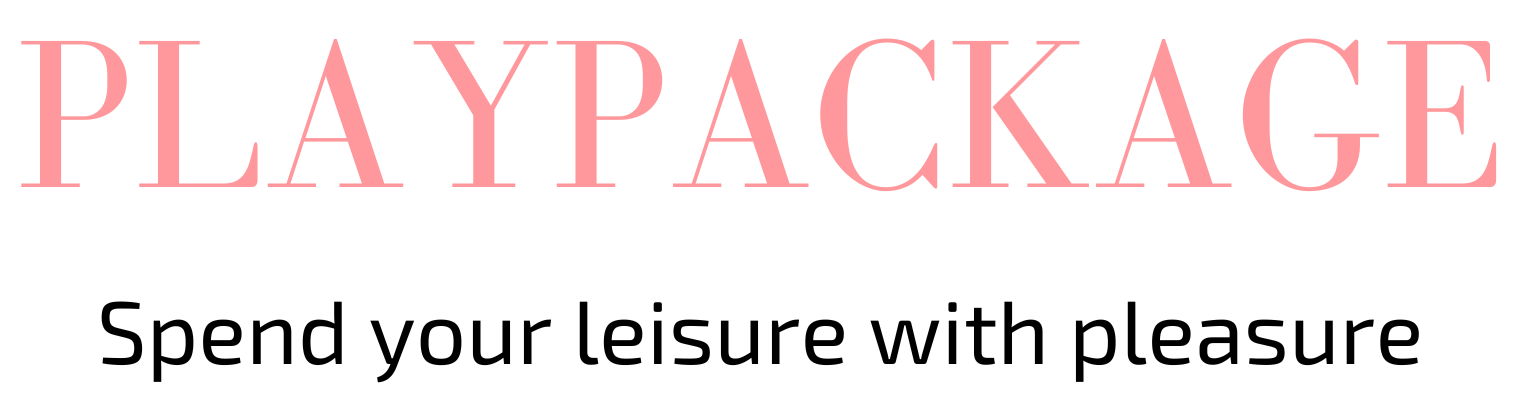 PlayPackage logo met slogan