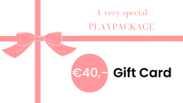 PlayPackage Gift Card t.w.v. €40,-