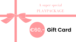 PlayPackage Gift Card t.w.v. €60,-