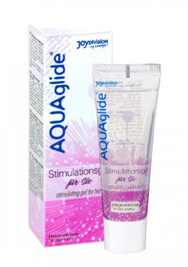 AQUAglide – Stimulating Gel for Women – 0.9 fl oz / 25 ml